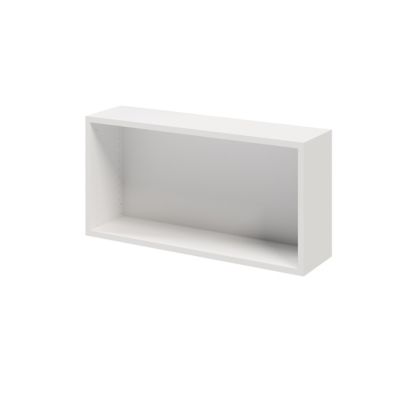 Caisson blanc GoodHome Atomia H. 37,5 x L. 75 x P. 20 cm