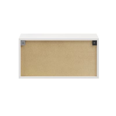 Caisson blanc GoodHome Atomia H. 37,5 x L. 75 x P. 20 cm