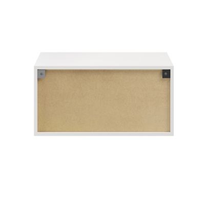 Caisson blanc GoodHome Atomia H. 37,5 x L. 75 x P. 35 cm