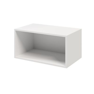 Caisson blanc GoodHome Atomia H. 37,5 x L. 75 x P. 45 cm