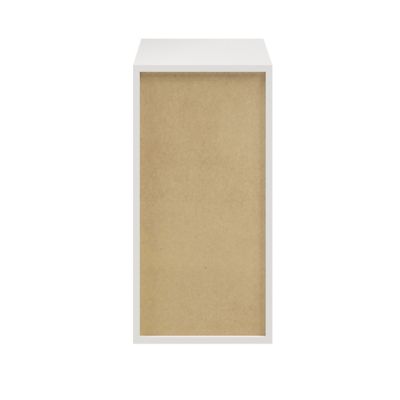 Caisson blanc GoodHome Atomia H. 75 x L. 37,5 x P. 45 cm