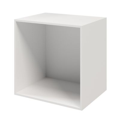 Caisson blanc GoodHome Atomia H. 75 x L. 75 x P. 58 cm