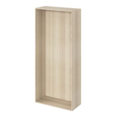 Caisson chêne clair GoodHome Atomia H. 225 x L. 100 x P. 45 cm