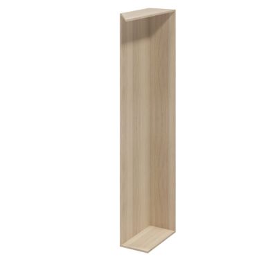 Caisson d'angle effet chêne GoodHome Atomia H. 225 x L. 31 cm