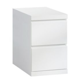 Caisson de Bureau Enfant "Lara" 65cm Blanc