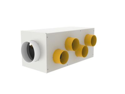 Caisson de répartition Autogyre Twin Air90 2 x ø125 mm, 8 x ø80 mm