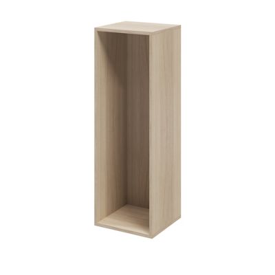 Caisson effet chêne GoodHome Atomia H. 112,5 x L. 37,5 x P. 35 cm