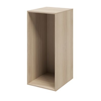 Caisson effet chêne GoodHome Atomia H. 112,5 x L. 50 x P. 58 cm