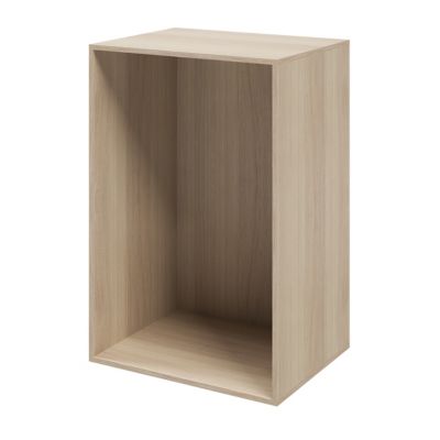 Caisson effet chêne GoodHome Atomia H. 112,5 x L. 75 x P. 58 cm