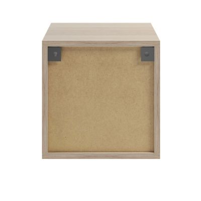 Caisson effet chêne GoodHome Atomia H. 37,5 x L. 37,5 x P. 35 cm