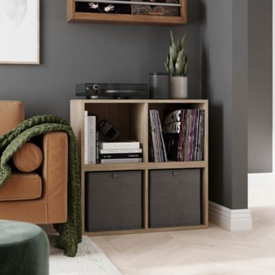 Caisson effet chêne GoodHome Atomia H. 37,5 x L. 75 x P. 35 cm