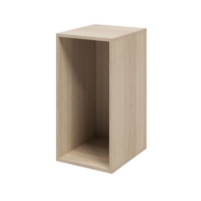 Caisson effet chêne GoodHome Atomia H. 75 x L. 37,5 x P. 45 cm
