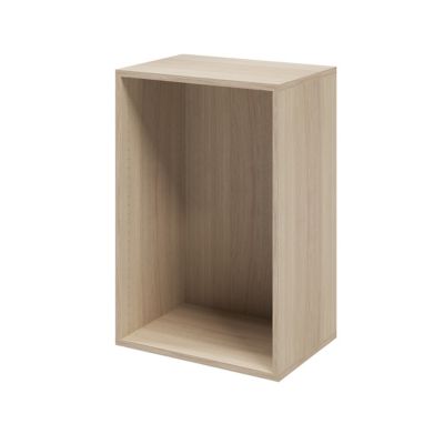 Caisson effet chêne GoodHome Atomia H. 75 x L. 50 x P. 35 cm