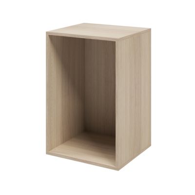 Caisson effet chêne GoodHome Atomia H. 75 x L. 50 x P. 45 cm