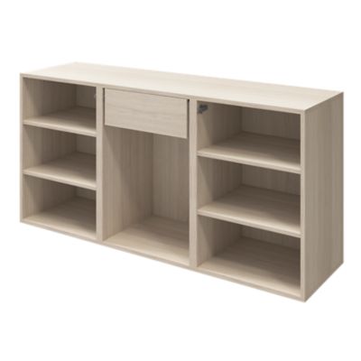 Caisson effet chêne GoodHome Atomia H. 75 x L. 50 x P. 45 cm