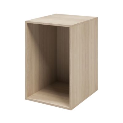 Caisson effet chêne GoodHome Atomia H. 75 x L. 50 x P. 58 cm