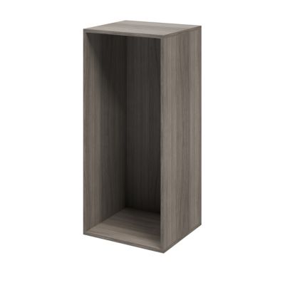 Caisson effet chêne grisé GoodHome Atomia H. 112,5 x L. 50 x P. 45 cm