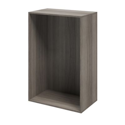 Caisson effet chêne grisé GoodHome Atomia H. 112,5 x L. 75 x P. 45 cm