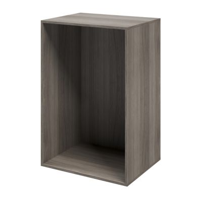 Caisson effet chêne grisé GoodHome Atomia H. 112,5 x L. 75 x P. 58 cm