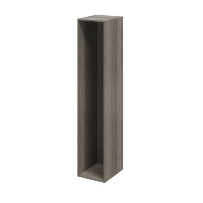 Caisson effet chêne grisé GoodHome Atomia H. 187,5 x L. 37,5 x P. 45 cm