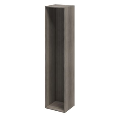 Caisson effet chêne grisé GoodHome Atomia H. 225 x L. 50 x P. 45 cm