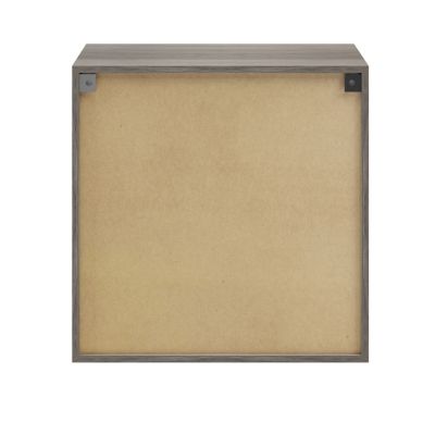 Caisson effet chêne grisé GoodHome Atomia H. 75 x L. 75 x P. 35 cm