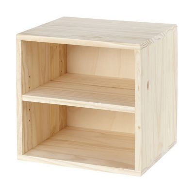 Caisson En Pin Ouvert 1 Etagere Form Vitoria Castorama