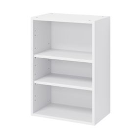 Caisson haut de cuisine Caraway GoodHome blanc H. 72 cm x L. 50 cm