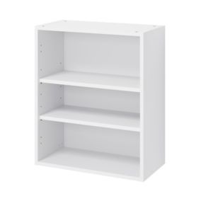 Caisson haut de cuisine Caraway GoodHome blanc H. 72 cm x L. 60 cm