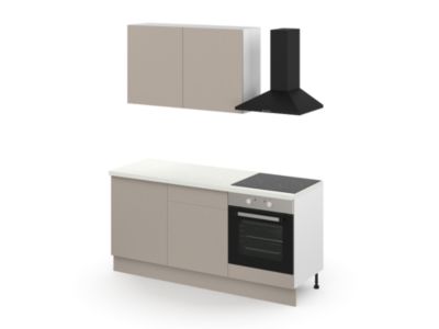 Caisson haut de cuisine Caraway GoodHome blanc H. 72 cm x L. 60 cm