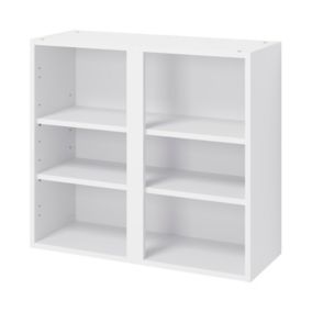 Caisson haut de cuisine Caraway GoodHome blanc H. 72 cm x L. 80 cm