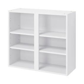 Caisson haut de cuisine Caraway GoodHome blanc H. 72 cm x L. 80 cm