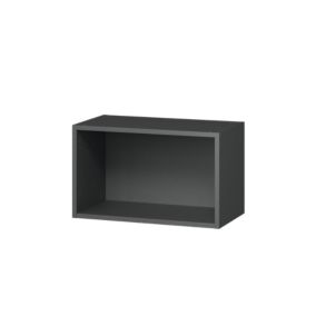 Caisson haut de cuisine GoodHome anthracite H. 36 cm x l. 60 cm
