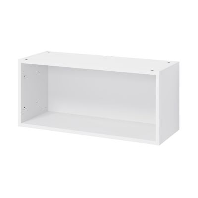 Caisson haut de cuisine GoodHome Caraway Blanc H. 36 cm x ...