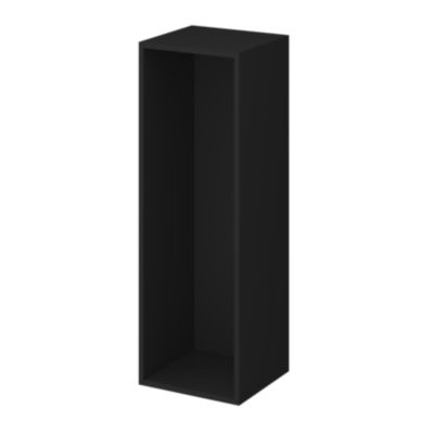 Caisson noir GoodHome Atomia H. 112,5 x L. 37 x P. 35 cm