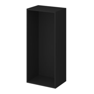 Caisson noir GoodHome Atomia H. 112,5 x L. 50 x P. 35 cm