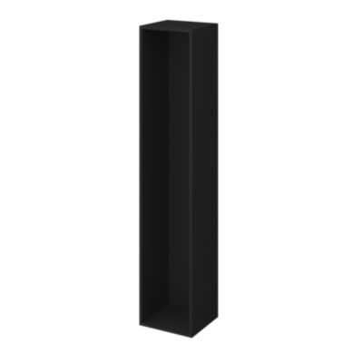 Caisson noir GoodHome Atomia H. 187,5 x L. 37 x P. 35 cm