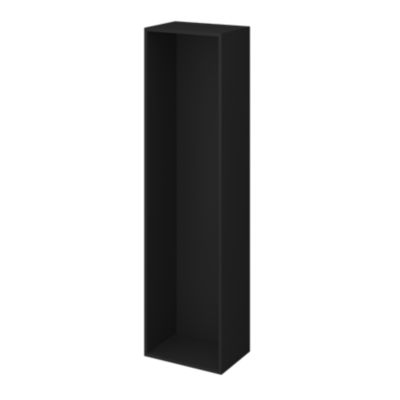 Caisson noir GoodHome Atomia H. 187,5 x L. 50 x P. 35 cm