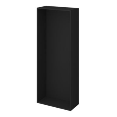 Caisson noir GoodHome Atomia H. 187,5 x L. 75 x P. 35 cm