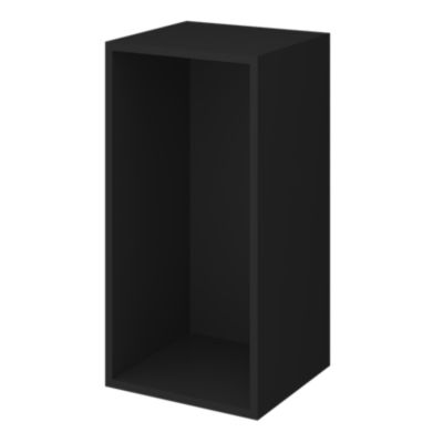 Caisson noir GoodHome Atomia H. 75 x L. 37 x P. 35 cm