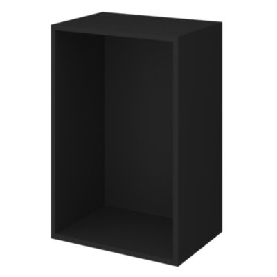 Caisson noir GoodHome Atomia H. 75 x L. 50 x P. 35 cm