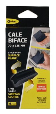 Cale à poncer biface toutes surfaces Gerlon L.12,5 x l.7 cm