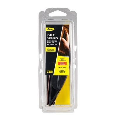 Cale souris de ponçage pour bande sans fin 20 x 280 mm