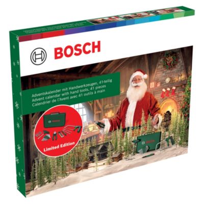 Calendrier de l'avent Bosch 2025 - kit d’outils de bricolage pratique et polyvalent de 41 pcs