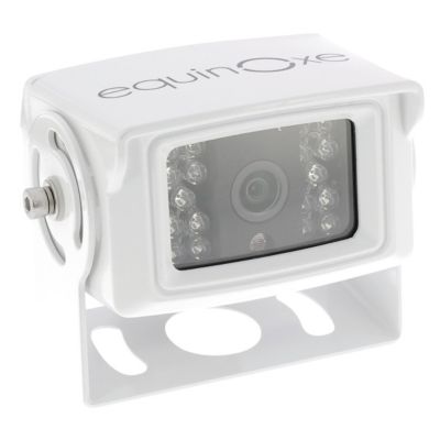 Caméra de recul filaire 18 leds blanche EQUINOXE