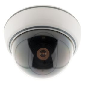 Caméra de surveillance intérieure factice LED