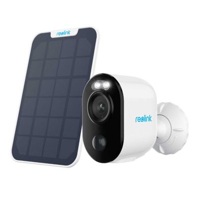 Caméra extérieure - REOLINK - ARGUS B310 - 3MP, Vision nocturne, Panneau solaire inclus