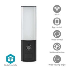 Caméra extérieure SmartLife  Wi-Fi  Lumière ambiante  Full HD 1080p  I NEDIS