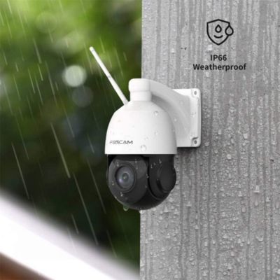 Caméra IP Wi-Fi dôme PTZ 2MP avec zoom optique x18 - FOSCAM SD2X