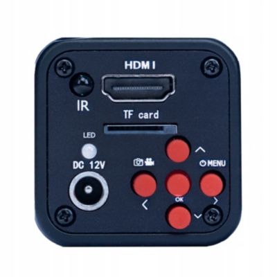 Caméra Microscope Numérique KMNBP-HDMI - Full HD 1080P, Zoom 5X, Set Objectif 100x + Bras Articulé, Planets PRO